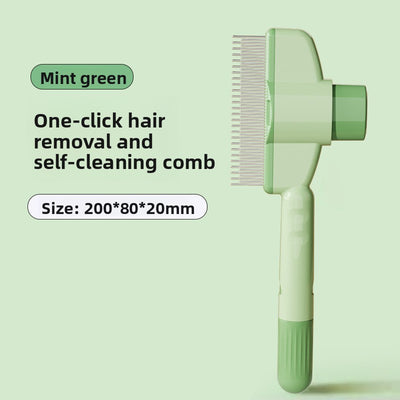  QuickClean Pet Hair Grooming Comb