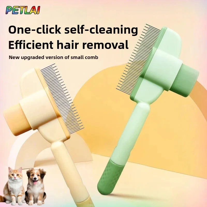 QuickClean Pet Hair Grooming Comb