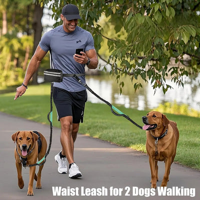 Hands-Free Running Dog Leash Pack